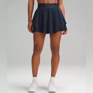Lululemon Athletica Court Rival Skirt Navy Size 0